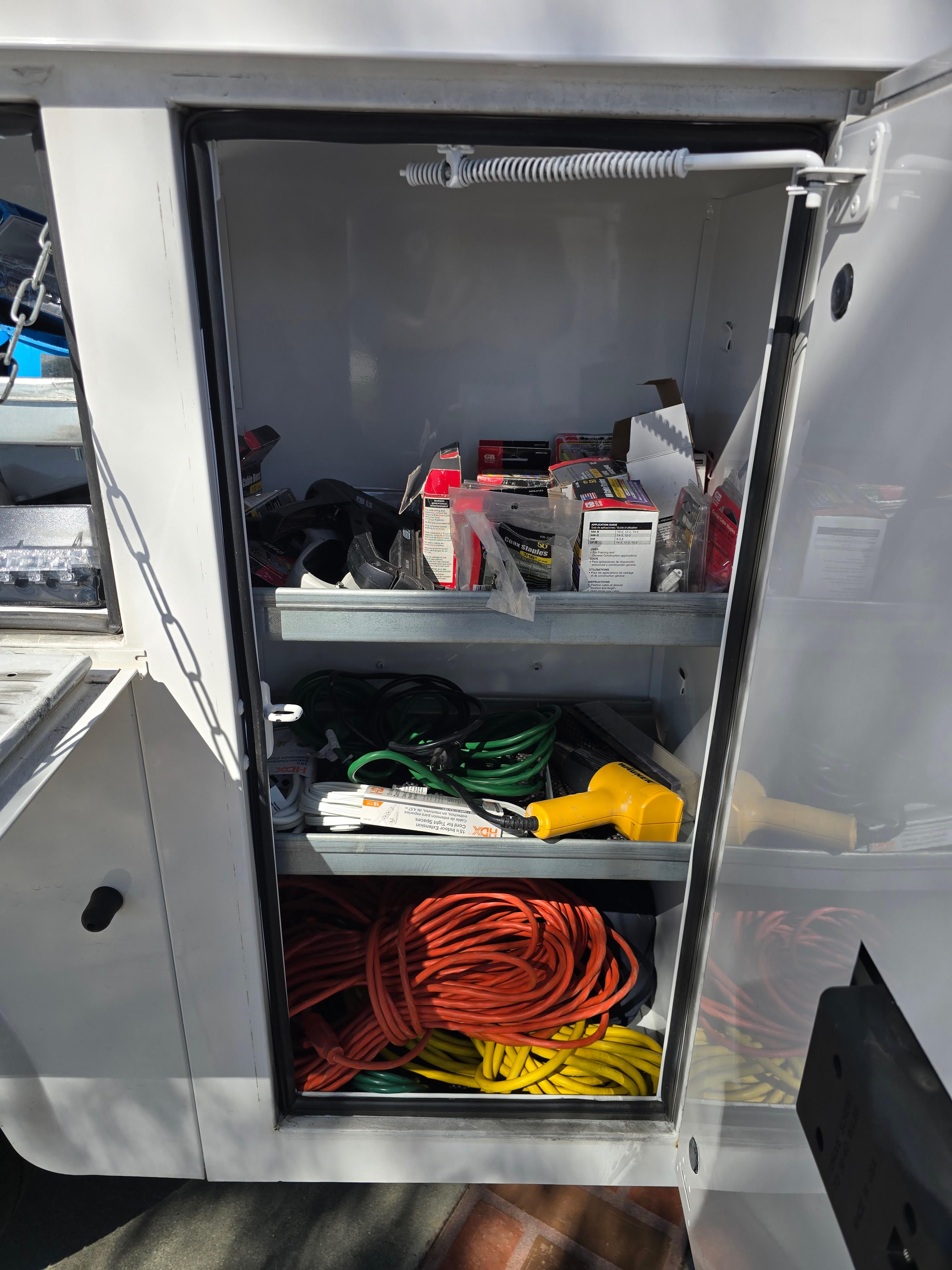 Electrician tools inventory included